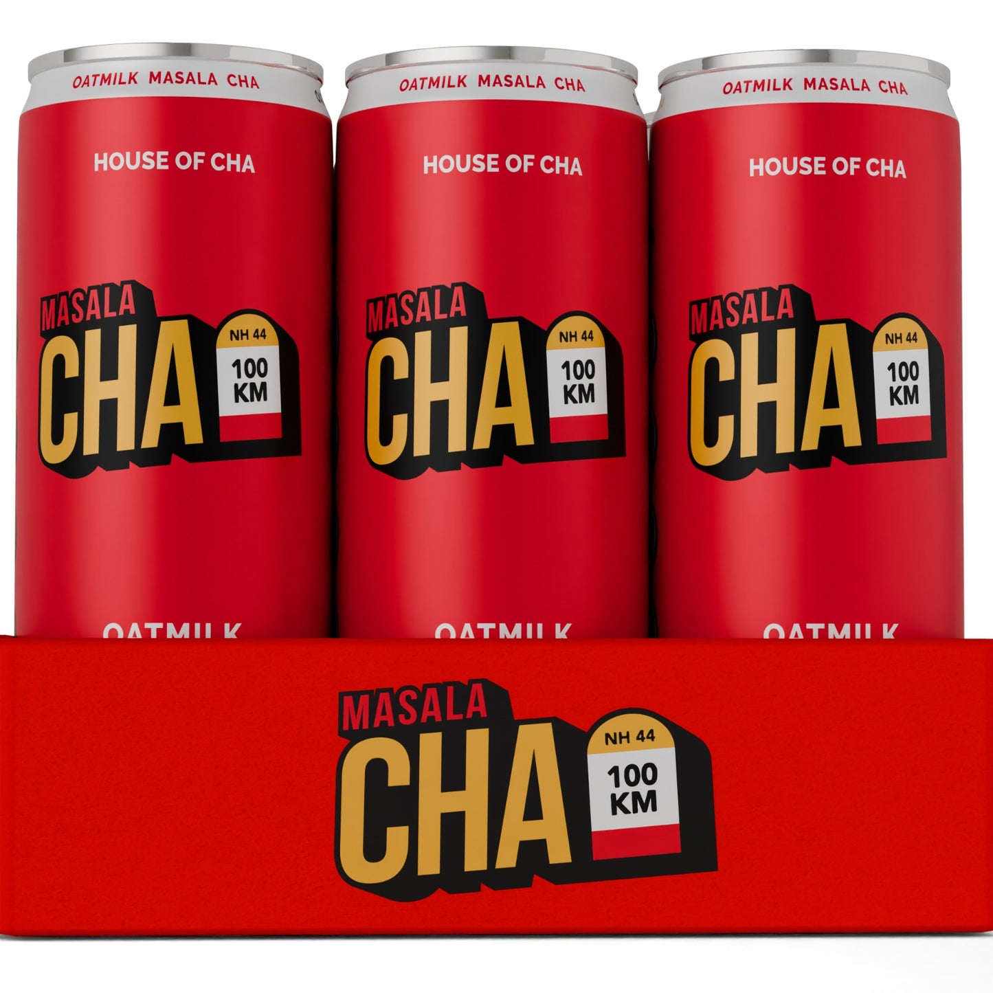 Oat Milk Masala Cha, 11 fl oz Cans (12-Pack) "Cha Case"