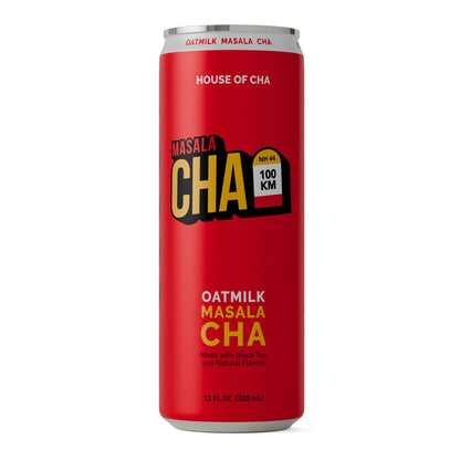 Oat Milk Masala Cha, 11 fl oz Cans (4-Pack) "Cha Box"
